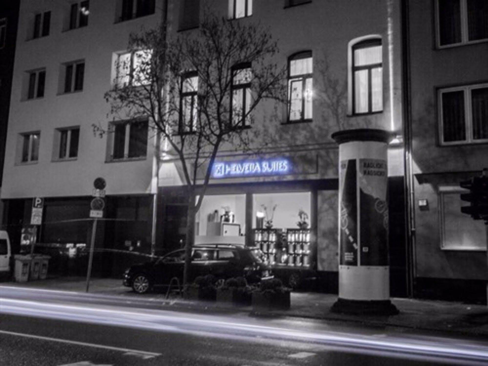 Helvetia Suites Düsseldorf Exterior foto