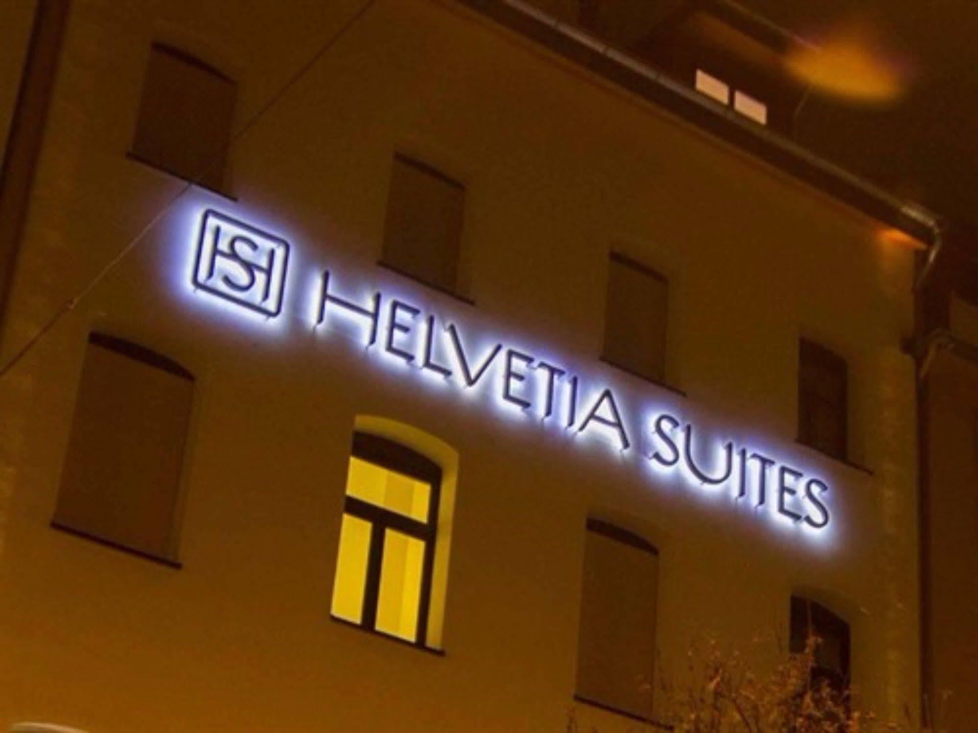 Helvetia Suites Düsseldorf Exterior foto